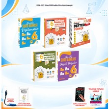 Çanta Yayınları 2026-2027 Çanta 6. Sınıf Tüm Dersler 5 Kitap Mat-Türkçe-Fen-Sos Soru/türkçe Defter Set