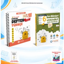 Çanta Yayınları 2026-2027 Çanta 6. Sınıf Tüm Dersler 2 Kitap Fen Soru/türkçe Defter Set