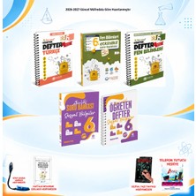 Çanta Yayınları 2026-2027 Çanta 6. Sınıf Tüm Dersler 5 Kitap Fen-Sos Soru/türkçe-Fen-Sos Defter Set