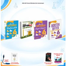 Çanta Yayınları 2026-2027 Çanta 6. Sınıf Tüm Dersler 4 Kitap Mat-Sos Soru/fen-Sos Defter Set