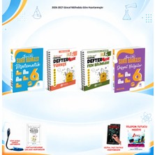 Çanta Yayınları 2026-2027 Çanta 6. Sınıf Tüm Dersler 4 Kitap Mat-Sos Soru/türkçe-Fen Defter Set