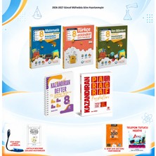 Çanta Yayınları 2026-2027 Çanta 8. Sınıf Lgs Tüm Dersler 5 Kitap Mat-Türkçe-Fen Soru/inkılap Defter/paragraf Set