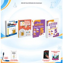 Çanta Yayınları 2026-2027 Çanta 5. Sınıf Tüm Dersler 4 Kitap Türkçe-Sos Soru/mat-Sos Defter Set