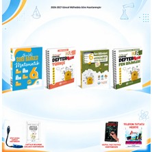 Çanta Yayınları 2026-2027 Çanta 6. Sınıf Tüm Dersler 4 Kitap Mat-Fen Soru/türkçe-Fen Defter Set