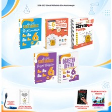 Çanta Yayınları 2026-2027 Çanta 6. Sınıf Tüm Dersler 5 Kitap Mat-Türkçe-Sos Soru/türkçe-Sos Defter Set