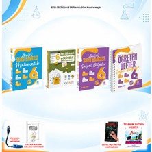 Çanta Yayınları 2026-2027 Çanta 6. Sınıf Tüm Dersler 4 Kitap Mat-Fen-Sos Soru/sos Defter Set