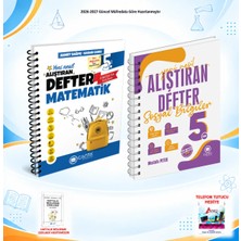 Çanta Yayınları 2026-2027 Çanta 5. Sınıf Tüm Dersler 2 Kitap Mat-Sos Defter Set