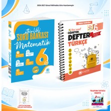 Çanta Yayınları 2026-2027 Çanta 6. Sınıf Tüm Dersler 2 Kitap Mat Soru/türkçe Defter Set