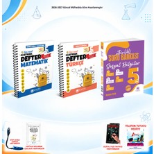 Çanta Yayınları 2026-2027 Çanta 5. Sınıf Tüm Dersler 3 Kitap Sos Soru/mat-Türkçe Defter Set