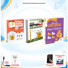 Çanta Yayınları 2026-2027 Çanta 6. Sınıf Tüm Dersler 3 Kitap Türkçe-Sos Soru/fen Defter Set