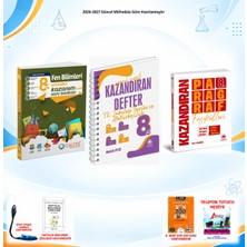 Çanta Yayınları 2026-2027 Çanta 8. Sınıf Lgs Tüm Dersler 3 Kitap Fen Soru/inkılap Defter/paragraf Set
