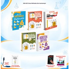 Çanta Yayınları 2026-2027 Çanta 6. Sınıf Tüm Dersler 5 Kitap Mat-Türkçe-Fen Soru/türkçe-Sos Defter Set