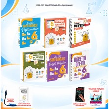 Çanta Yayınları 2026-2027 Çanta 6. Sınıf Tüm Dersler 6 Kitap Fen Defter/paragraf Hariç Tam Seri Set