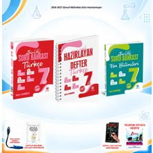 Çanta Yayınları 2026-2027 Çanta 7. Sınıf Tüm Dersler 3 Kitap Türkçe-Fen Soru/türkçe Defter Set