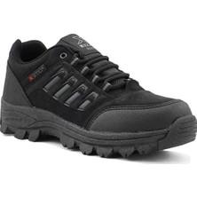 X-Step Siyah X5 Soğuğa Dayanıklı Kışlık Trekking Kısa Bot