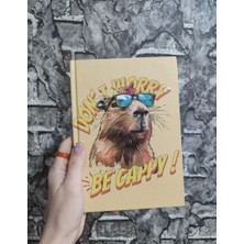 Senacacollection Sert Kapak Çizgili 80 Yaprak Defter A5 Boyutu