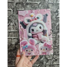 Senacacollection Sert Kapak Çizgili 80 Yaprak Defter A5 Boyutu