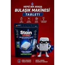 Stain İt Zero Stain It Zero Hepsi Bir Arada Bulaşık Makinesi Tableti & Zorlu Kirlerde Güçlü Sonuç - 30 Yıkama