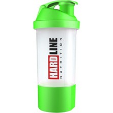 Hardline Nutrition Yeşil 600 ml Shaker BPA İçermez, Bulaşık Makinesinde Yıkanabilir Pratik Tasarım