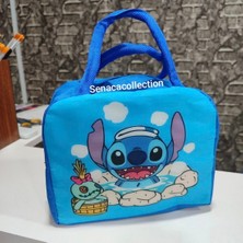 Senacacollection Isı Yalıtımlı Stitch Beslenme Çantası 22X20 cm 1 Adet