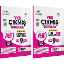 Karakutu Yayınları 2027 YKS-AYT Sayısal Çıkmış Soru Bankası Kara Kutu 2’li Set Konu Konu Son 9 Yıl Video/PDF Çözümlü