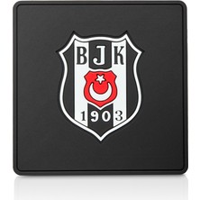 Beşiktaş Arma Silikon Bardak Altlığı (2'li Set) - Lisanslı Orijinal