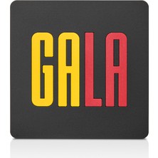 Galatasaray Gala Silikon Bardak Altlığı (2'li Set) - Lisanslı Orijinal