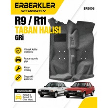 ERBERKLER R9 / R11 Taban Halısı Gri