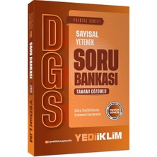 Yediiklim Yayınları 2027 Dgs Prestij Serisi Sayısal Yetenek Tamamı Çözümlü Soru Bankası