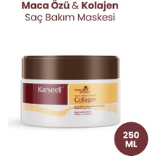 Karseell Kolajen Saç Bakım Maskesi 250 ml Onarıcı Krem Tüm Saçlar İçin Vegan Formül