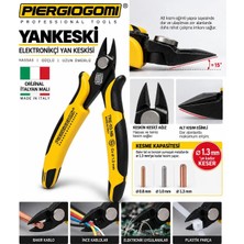 Fırat Hırdavat Piergiacomi Sıfır Kesen Yan Keski 138mm İtalyan Malı Yumuşak Saplı Dayanıklı