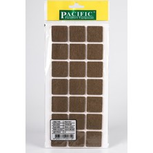 ALMITAL 30x30 MM 21'li Paket Kahverengi Mobilya Keçesi Zemin ve Parke Koruyucusu