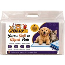 Jolly Pets Jollypet 60X90 Hijyenik Tuvalet Eğitim Pedi 30'lu 1 Paket 30 Adet