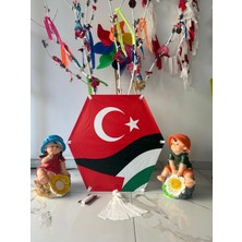Onur Uçurtma Filistin Temalı Altıgen Uçurtma