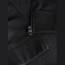 Jack & Jones Erkek Gögüs Baskili Regular Fit Kapüsonlu Sweatshirt - Aero