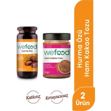 Wefood Ham Kakao Tozu 140 gr  + Wefood Hurma Özü 315 gr