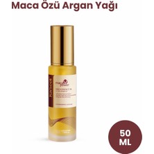 Karseell Onarıcı Saç Bakım Yağı 50 ml Argan ve Maca Özlü Durulanmayan Krem Yıpranmış Saçlara Özel