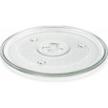 Supervac Mikrodalga Fırın Cam Tepsi Tabak 27CM Çap Delikli