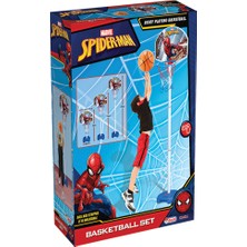 Dede Spiderman Ayaklı Basketbol Set Çocuklar İçin Eğlenceli Tasarım Spor Oyuncağı