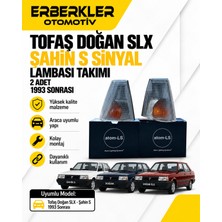 ERBERKLER Tofaş Doğan Slx Şahin S Sinyal Lambası Takımı 2 Adet 1993 Sonrası.