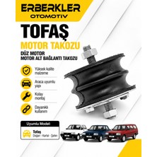 ERBERKLER Tofaş Doğan, Kartal, Şahin Düz Motor Takozu | Motor Alt Bağlantı Takozu