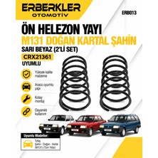 ERBERKLER ÖN HELEZON YAYI M131 DOĞAN KARTAL ŞAHİN SARI BEYAZ (2'Lİ SET) CRX21361
