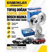ERBERKLER Tofaş Doğan Kartal Şahin Bosch Marka Ön Fren Diski Takım