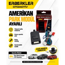 ERBERKLER Amerikan Park Sinyal Modülü Ayarlı 12v