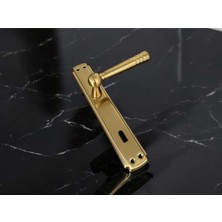 Koldoor Osmanlı Handles Mat Skoç Titanyum Lüx Aynalı Oda Kapı Kolu 1 Takım