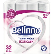 Belinno Economy Tuvalet Kağıdı 32 Rulo x 3 Paket