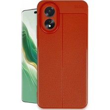Marsilyan™- Oppo A38 Kılıf Auto Focus Kapak - Kırmızı