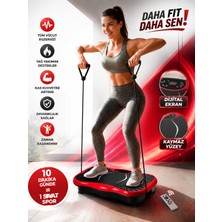 Moxti Vibrofitto Titreşimli Spor Aleti - Titreşimli Egzersiz ve Spor Cihazı - Yüksek Hızlı Egzersiz