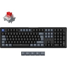 Keychron J5 Ultra 2.4ghz, Bluetooth 5.3 ve Usb-C, 8.000Hz Kablosuz %100 Tam Boy Özel Mekanik Türkçe Klavye (J5U-N1Z-TR)