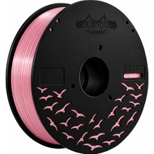 İstanbul Filament 3D Baskı Pla Silk+ Rose Parlak Filament 1 kg Ø 1,75MM ± 0,05 mm